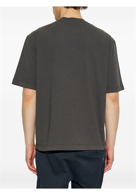 t-shirt combed organic cotton jersey uomo grigio piombo STONE ISLAND | K2S15 2100025 S0115V0062